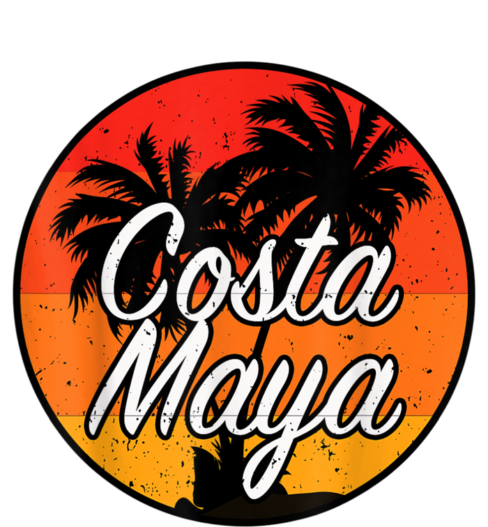 Costa Maya Mexico Vacation Cruise Vintage Sunset Souvenir Full Zip Hoodie