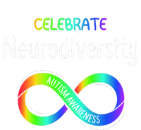 Celebrate Neurodiversity Autism Awareness Month Infinity Tie-Dye Long Sleeve Shirt