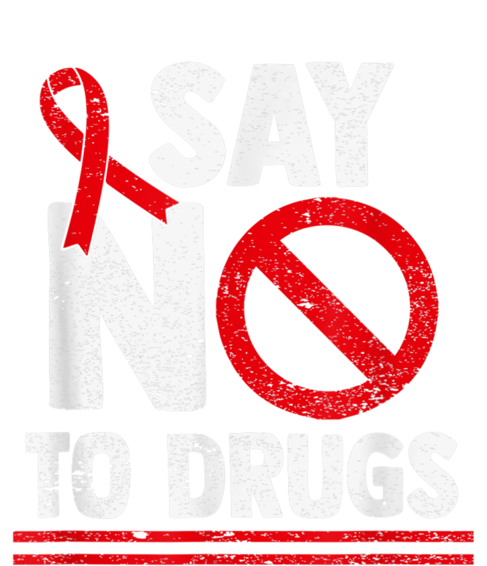 Say No To Drugs Support Red Ribbon Awareness Week Kids Hoodie