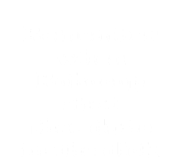 Remember When Robocop Shot That Dude In The Dick Kids Long Sleeve Shirt