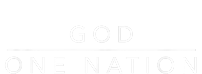 One Nation Under God Line Art Patriotic Christian Valucap Bio-Washed Visor