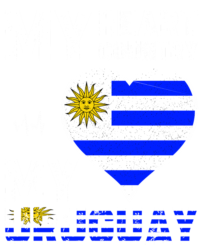 My Heart My Uruguay Valucap Bio-Washed Visor