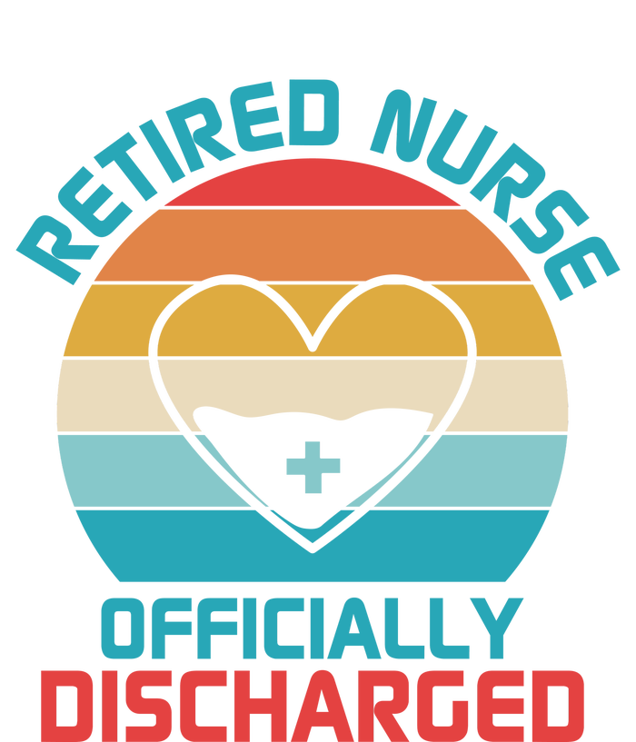 Retro Sunset Funny Retired Nurse Funny Nurse Retirement Quote T-Shirt