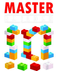 Master Builder Blocks Brick Funny Toys Kids Tie-Dye T-Shirt