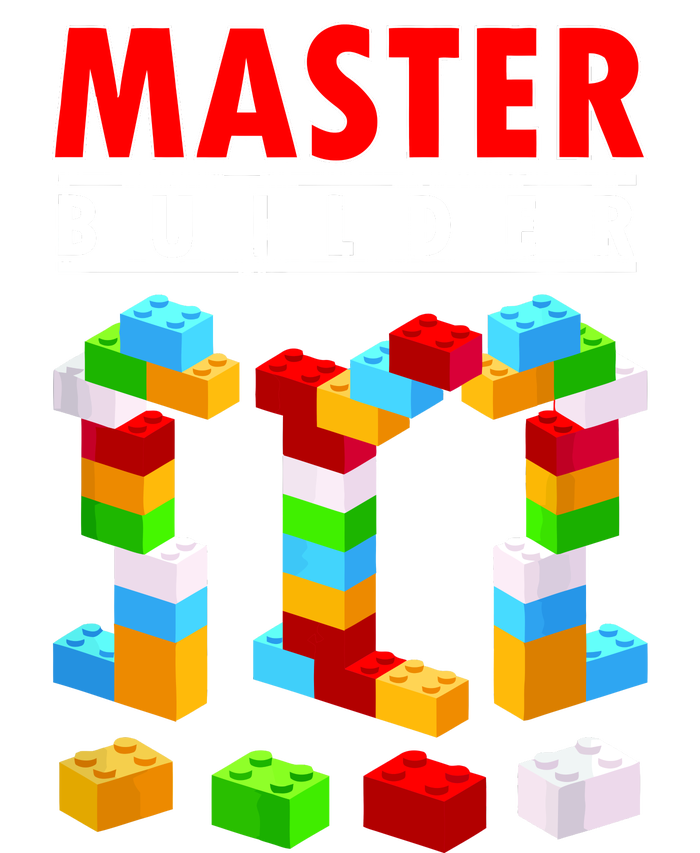 Master Builder Blocks Brick Funny Toys Kids Tie-Dye T-Shirt