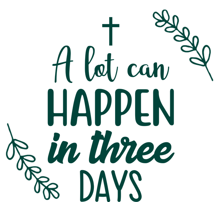 A Lot Can Happen In Three Days Easter Jesus Hoodie