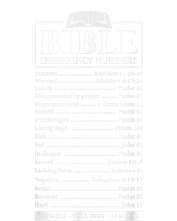 Bible Emergency Numbers Hotline Christian Verses Scriptures Toddler Sweatshirt