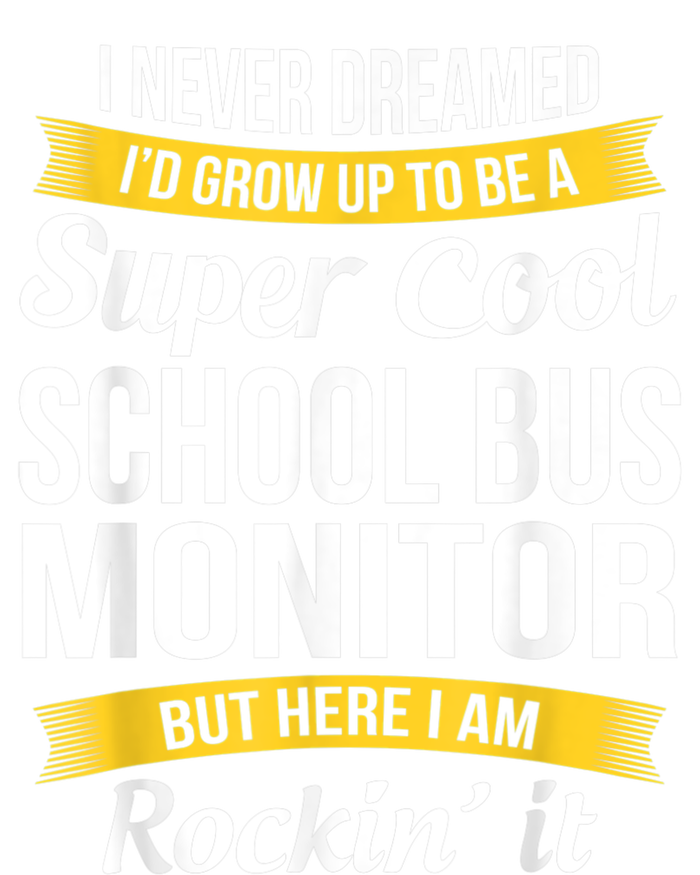 School Bus Monitor T Funny Baby Bodysuit