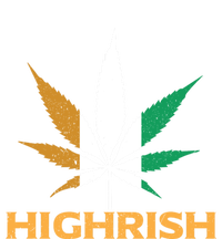 Highrish Irish Weed Leaf St Pattys Day Cool Stoner Cool Gift Zip Tote Bag