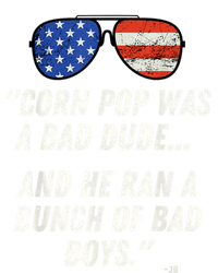 Corn Pop Was A Bad Dude Funny Joe Biden Parody Softstyle Adult Sport Polo