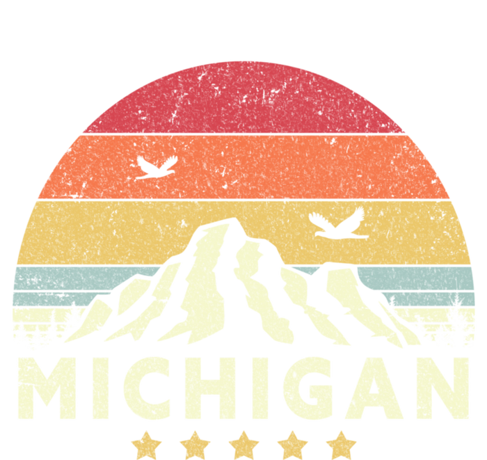 Michigan Shirt. Retro Style MI, USA Magnet