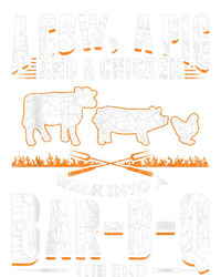 A Cow A Pig And A Chicken Walk Into A Bar B Q The End BBQ T-Shirt