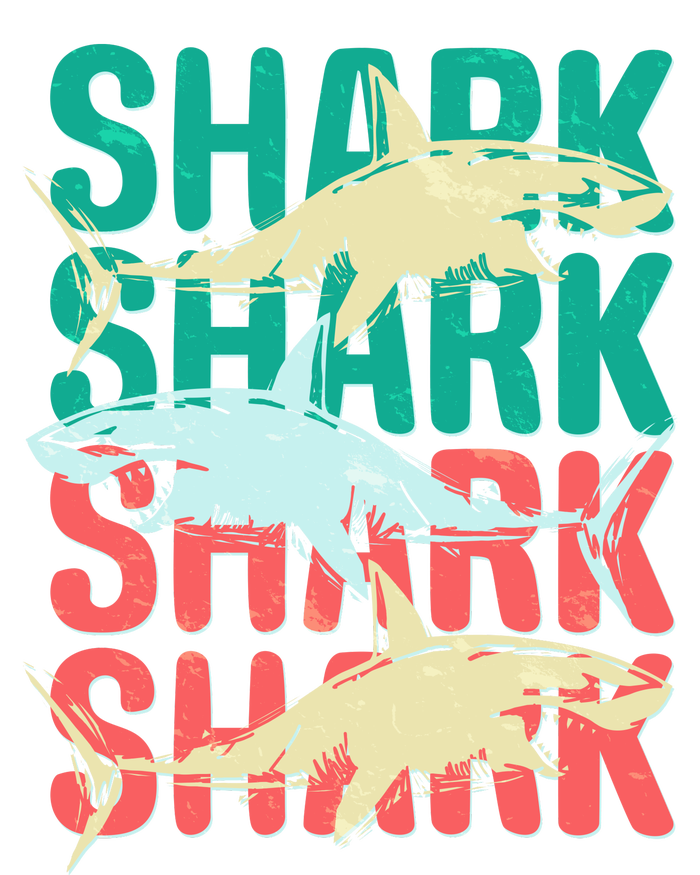 Cool Colorful Sharks T-Shirt