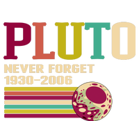 Pluto Never Forget 19302006 Solar System Planet Tall Long Sleeve T-Shirt