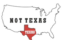 Texas Not Texas Map Women's T-Shirt