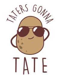 Taters Gonna Tate Funny Potato Tater Tot Foodie Gift Tie Dye Hoodie