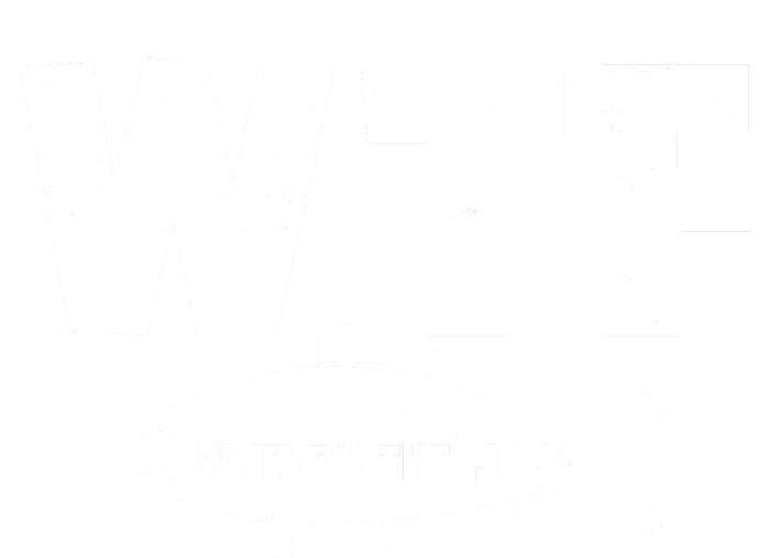 WTF Where's The Fish Fishing Fan T-Shirt