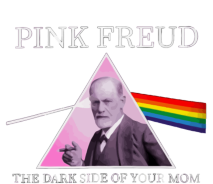 Psychology Freud Pink Dark Side Of The Mom Freudia Snapback Five-Panel Rope Hat