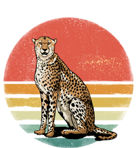 Retro 70s Vintage Cheetah Sunset Cheetah Animal Lover Great Gift T-Shirt