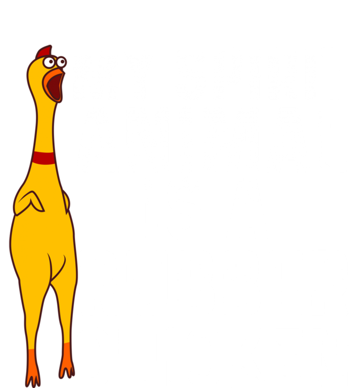 Funny Rubber Chicken Gift Men Women Rubber Chicken Costume Gift Toddler Long Sleeve Shirt