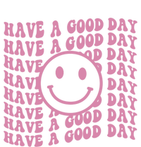 Have A Good Day Retro Smile Face Happy Face Preppy Aesthetic Gift Ladies Essential Flowy Tank