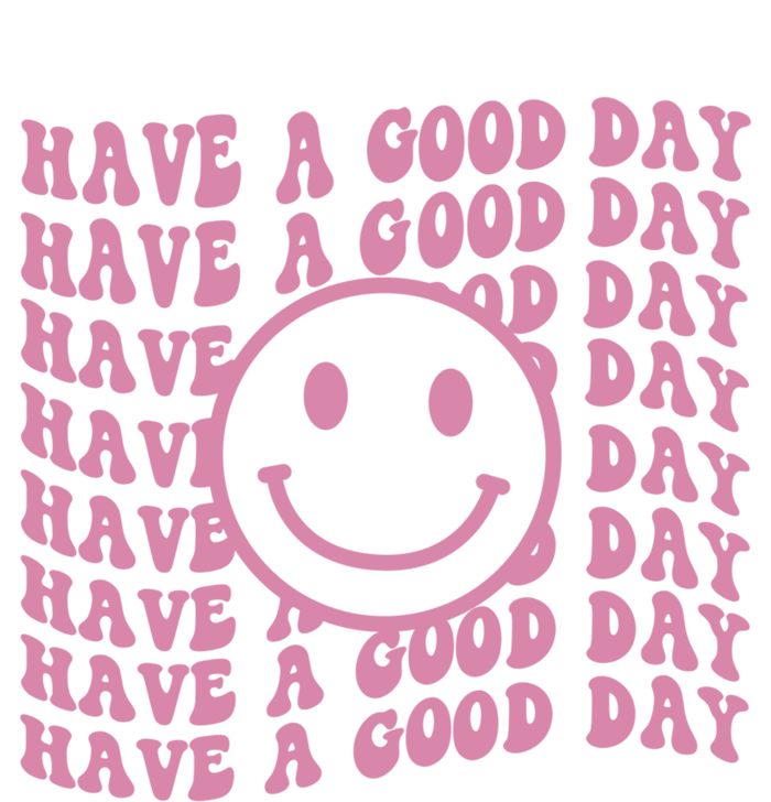 Have A Good Day Retro Smile Face Happy Face Preppy Aesthetic Gift Ladies Essential Flowy Tank