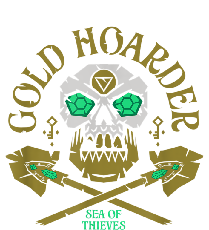 Sea Of Thieves Gold Hoarder Emerald Skull Crossed Spades Toddler Sweatshirt