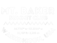 Summit Club Lat Long Elevation Mt. Baker T-Shirt