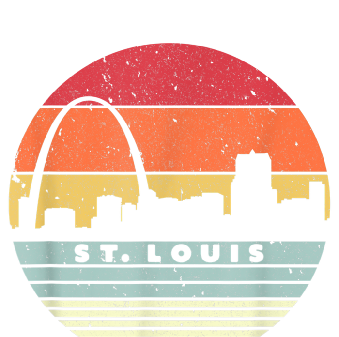 St. Louis Souvenir Shirt. Retro Style USA Skyline PosiCharge Competitor Tank