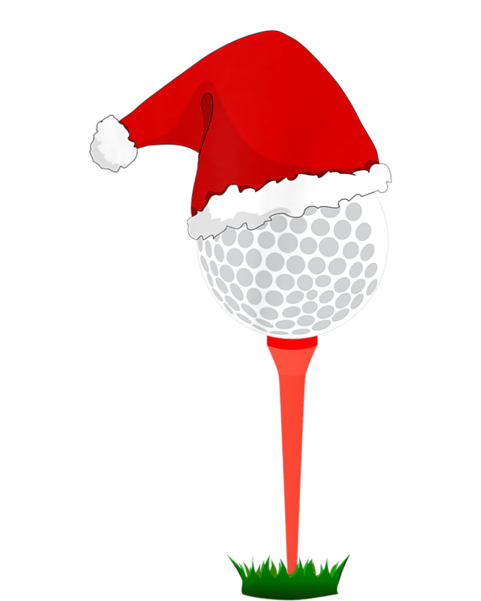 Funny Golfing Christmas Holiday Golf Ball Dry Zone Grid Polo