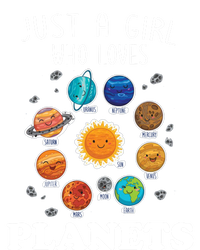 Just A Girl Who Loves Planets And Solar System Space Science Gift Zip Tote Bag