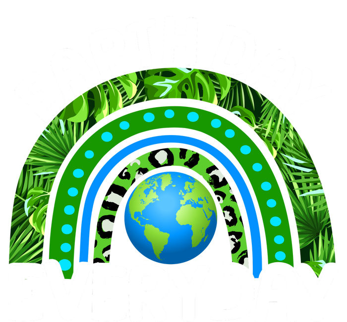 Earth Day Everyday Nature Rainbow Poster