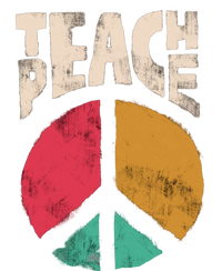 Teach Peace Teacher's Day 2022 Vintage Peace Sign T-Shirt