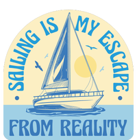 Sailing Is My Escape From Reality Women's V-Neck T-Shirt