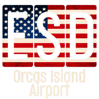 ESD Orcas Island Airport Kids Long Sleeve Shirt