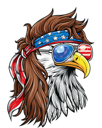 Patriotic Bald Eagle Mullet Usa American Flag 4th Of July Cool Gift T-Shirt