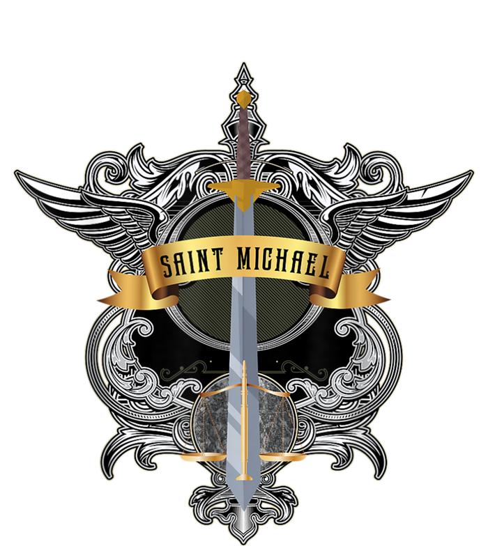 Sword Of Saint Michael The Archangel Catholic Men T-Shirt