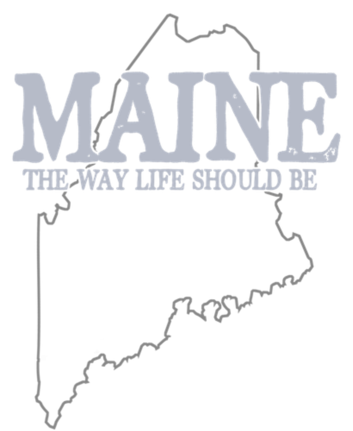 Maine The Way Life Should Be State Pride Wool Snapback Cap