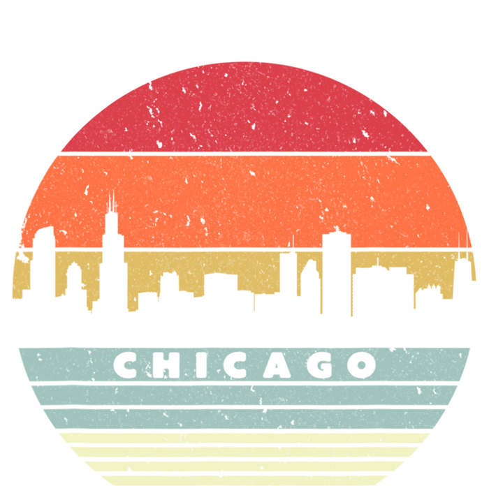 Chicago Souvenir Shirt. Retro Style USA Skyline PosiCharge Competitor Tank