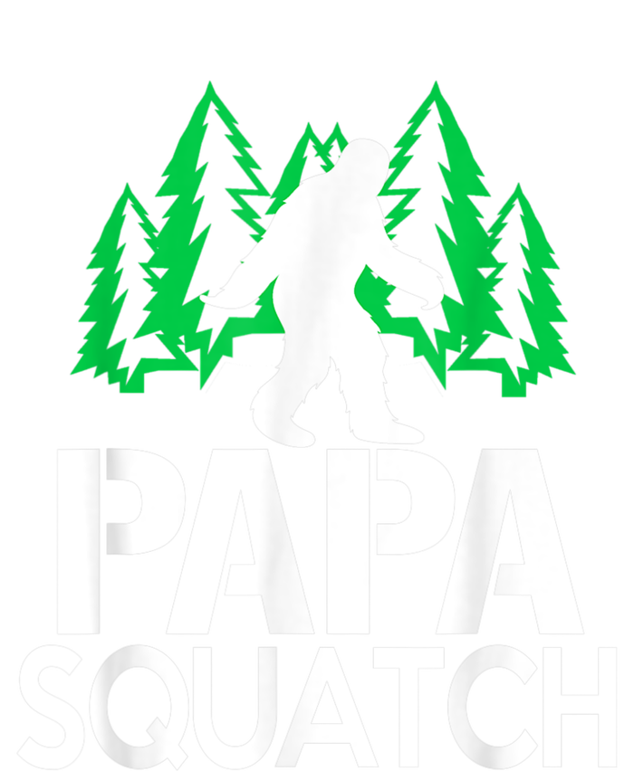 Papa Squatch For Dad Bigfoot Sasquatch Infant Fleece One Piece