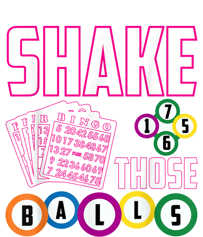 Shake Those Balls Funny Bingo Poster