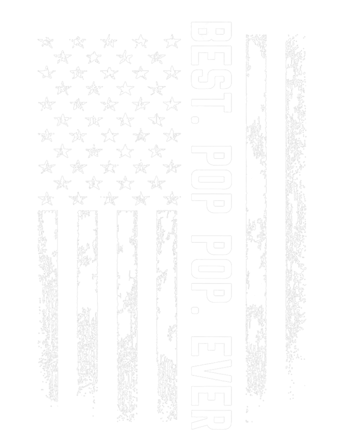 Best Pop Pop Ever American Flag Gift For Men Father's Day T-Shirt