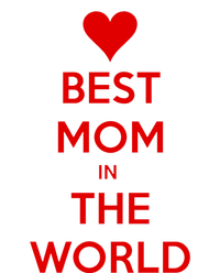 Best Mom In The World Heart Gift Legacy Cool Fit Booney Bucket Hat