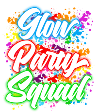 Glow Party Squad Neon V-Neck T-Shirt