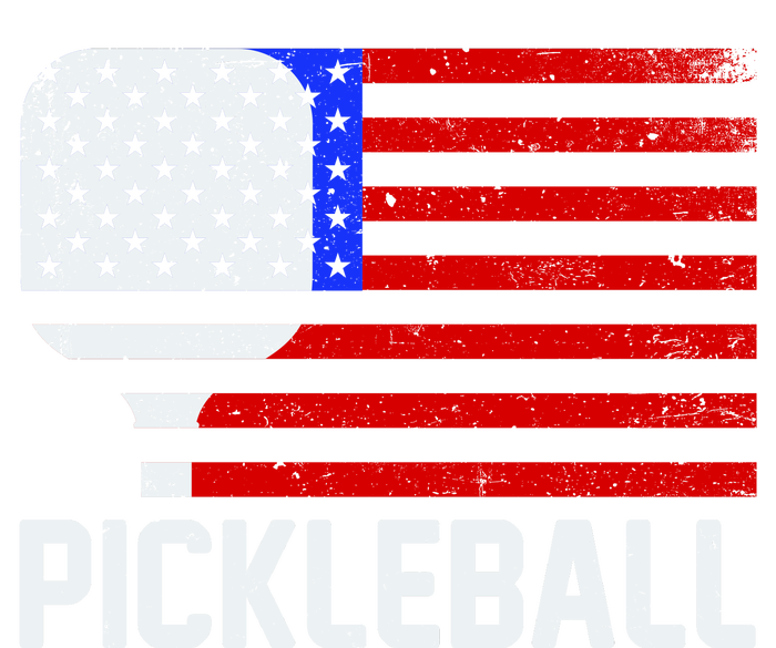 Pickeball USA American Flag Full Zip Hoodie