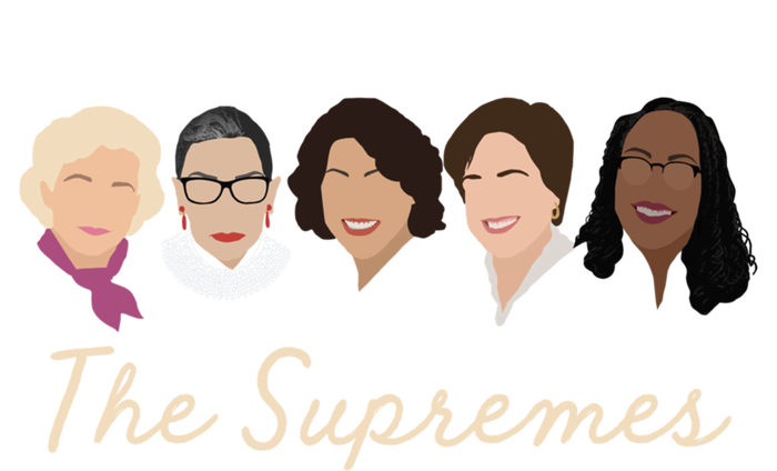 THE SUPREMES Ketanji Brown Jackson RBG Sotomayor Cute Toddler Sweatshirt