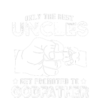 Mens Only The Best Uncles Get Promoted To Godfather 16 in Basic Backpack