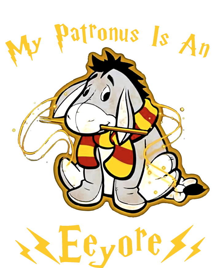 My Patronus Is An Eeyore Animals Yellow Cute Dog T-Shirt