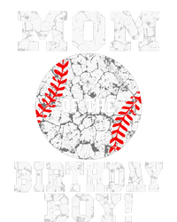 Mom Of The Birthday Boy Baseball Lover Vintage Retro Women's Pullover Hoodie