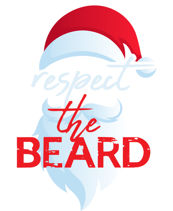 Respect The Beard Santa Claus Funny Christmas Infant Baby Jersey Bodysuit